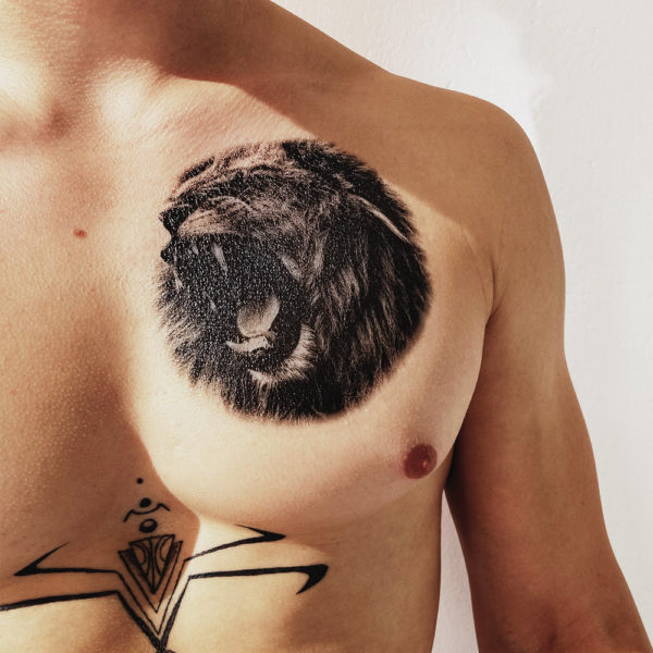Tattoo Set N°10 &quot;Löwenherz&quot; A5 FORADAY