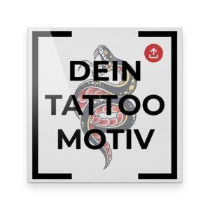 Individuelle Fake-Tattoos mit eigenem Motiv